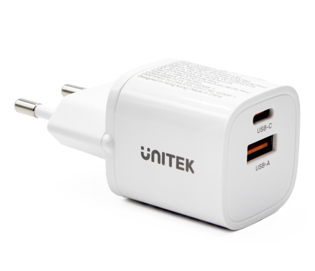 UNITEK Ładowarka sieciowa 33W - USB-C, USB-A P1125AWH01-EU - 1291402 - zdjęcie